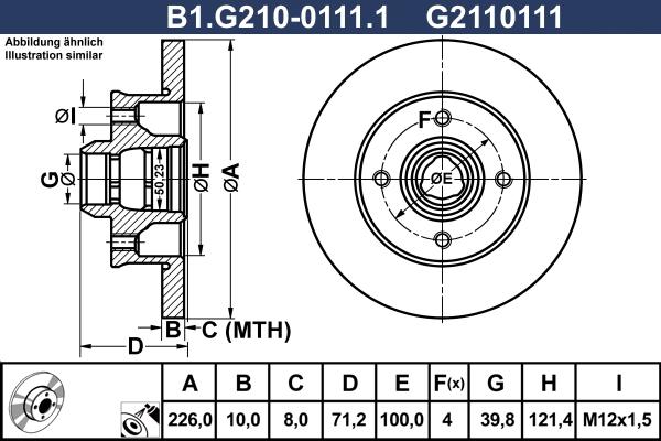 INTERBRAKE SDK6268 - Тормозной диск parts5.com