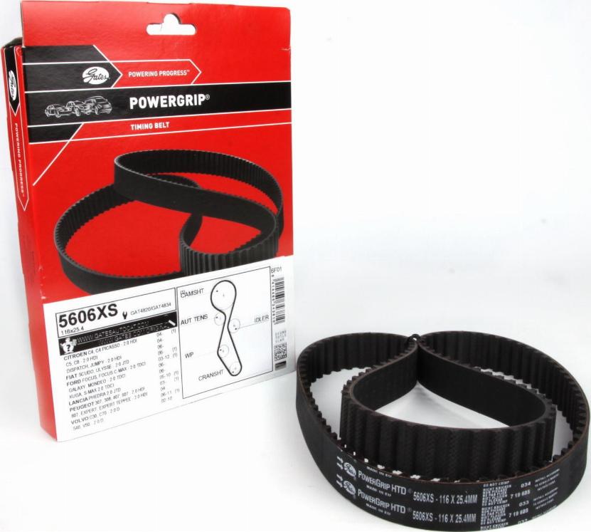 Gates 5606XS - Timing Belt parts5.com