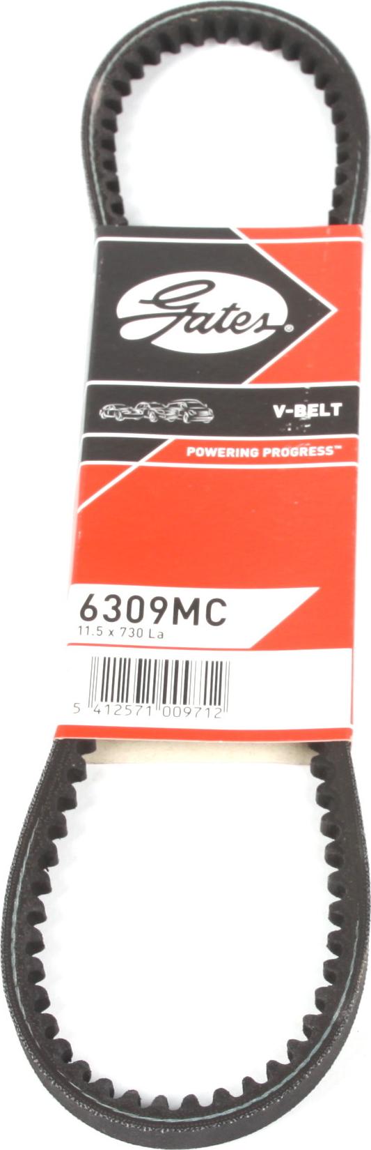 Gates 6309MC - Клиновой ремень, поперечные рёбра parts5.com