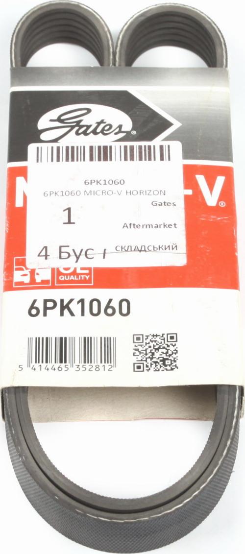 Gates 6PK1060 - Поликлиновой ремень parts5.com