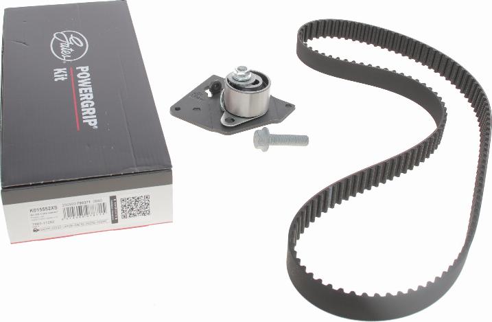 Gates K015552XS - Timing Belt Set parts5.com