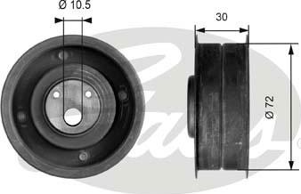 Gates T41080 - Tensioner Pulley, timing belt parts5.com