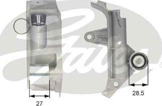 Gates T43025 - Успокоитель, зубчатый ремень parts5.com