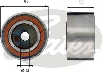 Gates T42185 - Направляющий ролик, зубчатый ремень parts5.com