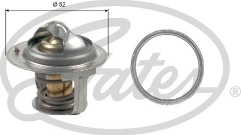 Gates TH47188G1 - Термостат, охлаждающая жидкость parts5.com