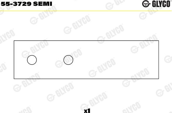 Glyco 55-3729 SEMI - Втулка подшипника, шатун parts5.com