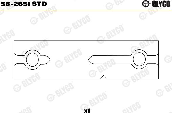 Glyco 56-2651 STD - Втулка, рычаг parts5.com