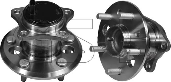 GSP 9400060 - Ступица колеса, поворотный кулак parts5.com