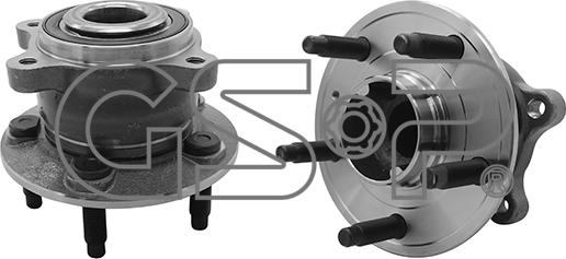 GSP 9400164 - Комплект подшипника ступицы колеса parts5.com