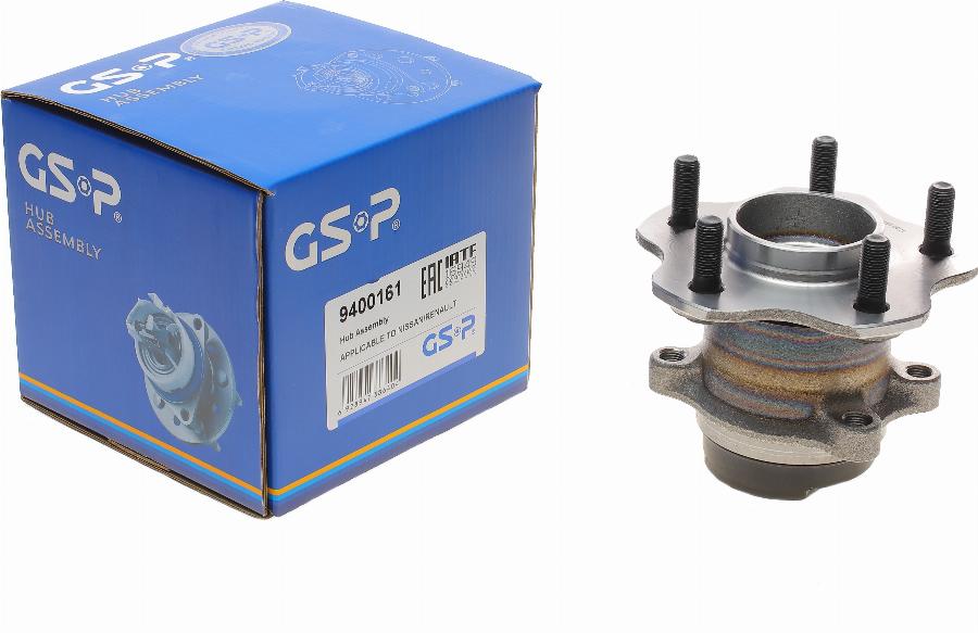 GSP 9400161 - Комплект подшипника ступицы колеса parts5.com