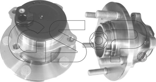 GSP 9400106 - Комплект подшипника ступицы колеса parts5.com