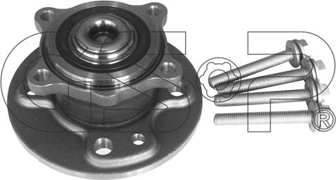 GSP 9400134K - Ступица колеса, поворотный кулак parts5.com