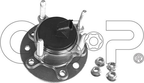 GSP 9400137K - Комплект подшипника ступицы колеса parts5.com