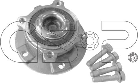 GSP 9400170K - Комплект подшипника ступицы колеса parts5.com