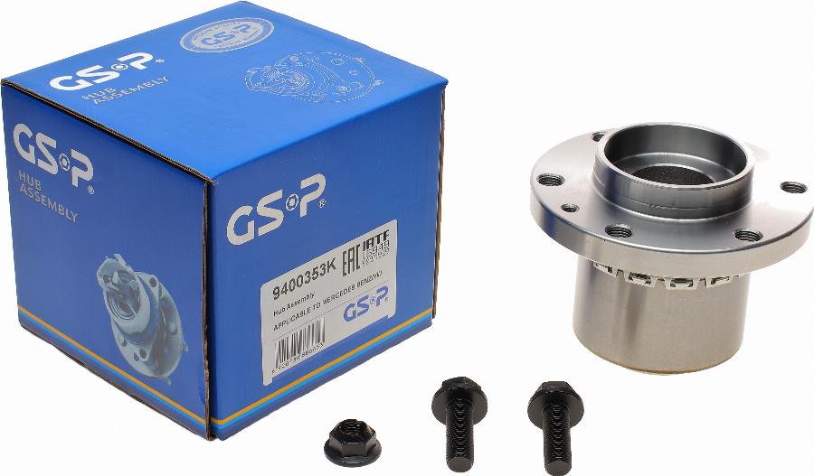 GSP 9400353K - Комплект подшипника ступицы колеса parts5.com