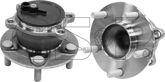 GSP 9400281 - Комплект подшипника ступицы колеса parts5.com