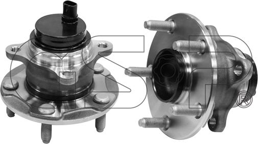 GSP 9400282 - Комплект подшипника ступицы колеса parts5.com