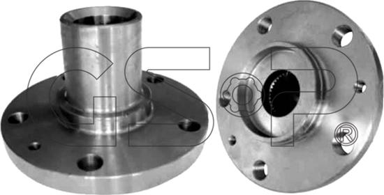 GSP 9435001 - Ступица колеса, поворотный кулак parts5.com