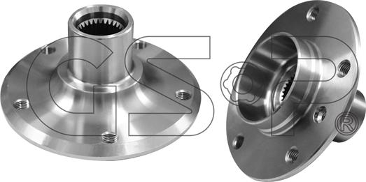 GSP 9430014 - Ступица колеса, поворотный кулак parts5.com