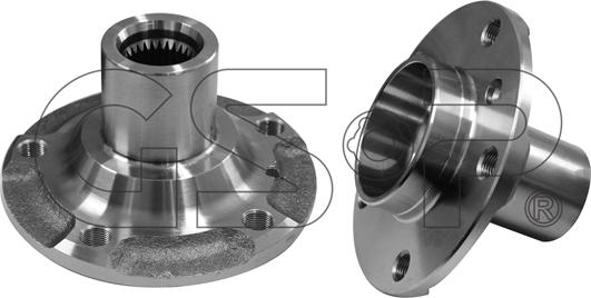 GSP 9430015 - Ступица колеса, поворотный кулак parts5.com