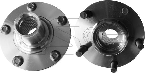 GSP 9429002 - Ступица колеса, поворотный кулак parts5.com