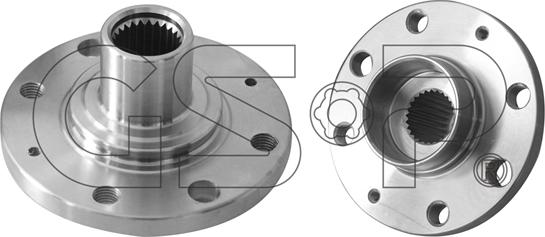 GSP 9425040 - Ступица колеса, поворотный кулак parts5.com