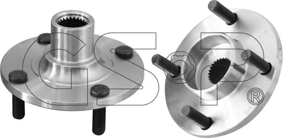 GSP 9425054 - Ступица колеса, поворотный кулак parts5.com