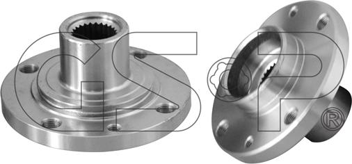 GSP 9425055 - Ступица колеса, поворотный кулак parts5.com