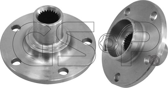 GSP 9425039 - Ступица колеса, поворотный кулак parts5.com