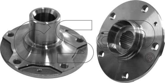 GSP 9428031 - Ступица колеса, поворотный кулак parts5.com