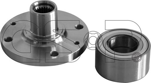 GSP 9423003K - Ступица колеса, поворотный кулак parts5.com