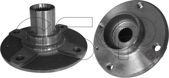 GSP 9423007 - Ступица колеса, поворотный кулак parts5.com