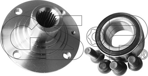 GSP 9422009K - Ступица колеса, поворотный кулак parts5.com