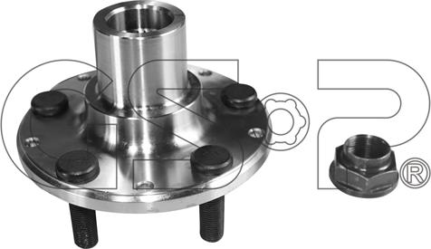 GSP 9427023K - Ступица колеса, поворотный кулак parts5.com