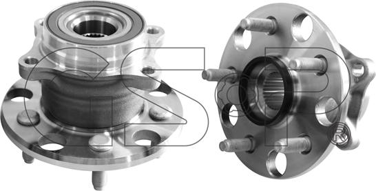 GSP 9330046 - Ступица колеса, поворотный кулак parts5.com