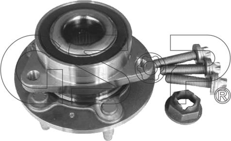 GSP 9330019K - Комплект подшипника ступицы колеса parts5.com