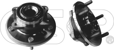 GSP 9332009 - Комплект подшипника ступицы колеса parts5.com