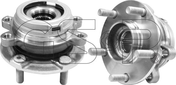 GSP 9332024 - Комплект подшипника ступицы колеса parts5.com