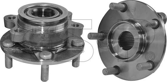 GSP 9329006 - Ступица колеса, поворотный кулак parts5.com