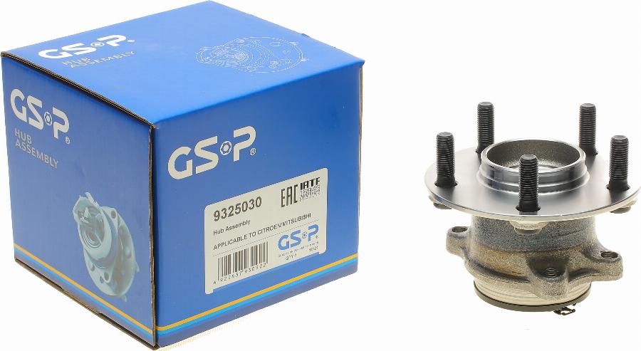 GSP 9325030 - Комплект подшипника ступицы колеса parts5.com