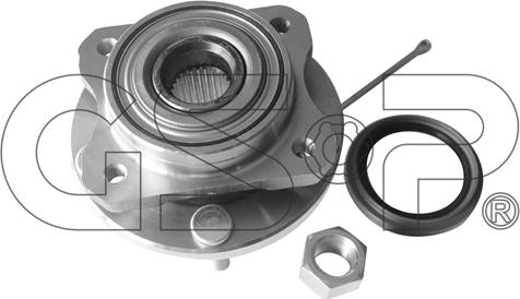 GSP 9326017K - Wheel hub, bearing Kit parts5.com