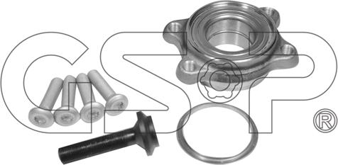 GSP 9245007K - Комплект подшипника ступицы колеса parts5.com