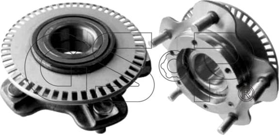 GSP 9241002 - Комплект подшипника ступицы колеса parts5.com