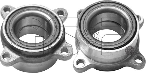 GSP 9250001 - Wheel hub, bearing Kit parts5.com