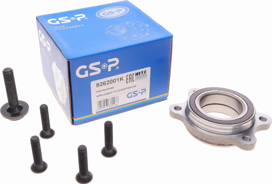 GSP 9262001K - Комплект подшипника ступицы колеса parts5.com