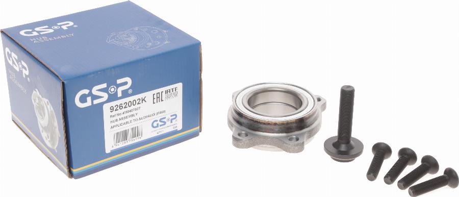 GSP 9262002K - Комплект подшипника ступицы колеса parts5.com