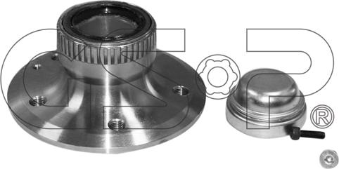 GSP 9235024K - Комплект подшипника ступицы колеса parts5.com