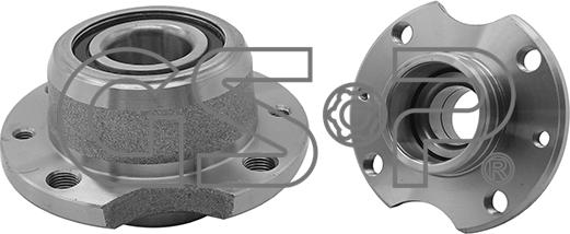 GSP 9230006 - Ступица колеса, поворотный кулак parts5.com