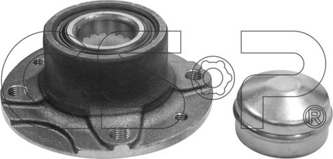 GSP 9230002S - Комплект подшипника ступицы колеса parts5.com