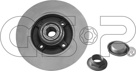 GSP 9230145K - Тормозной диск parts5.com